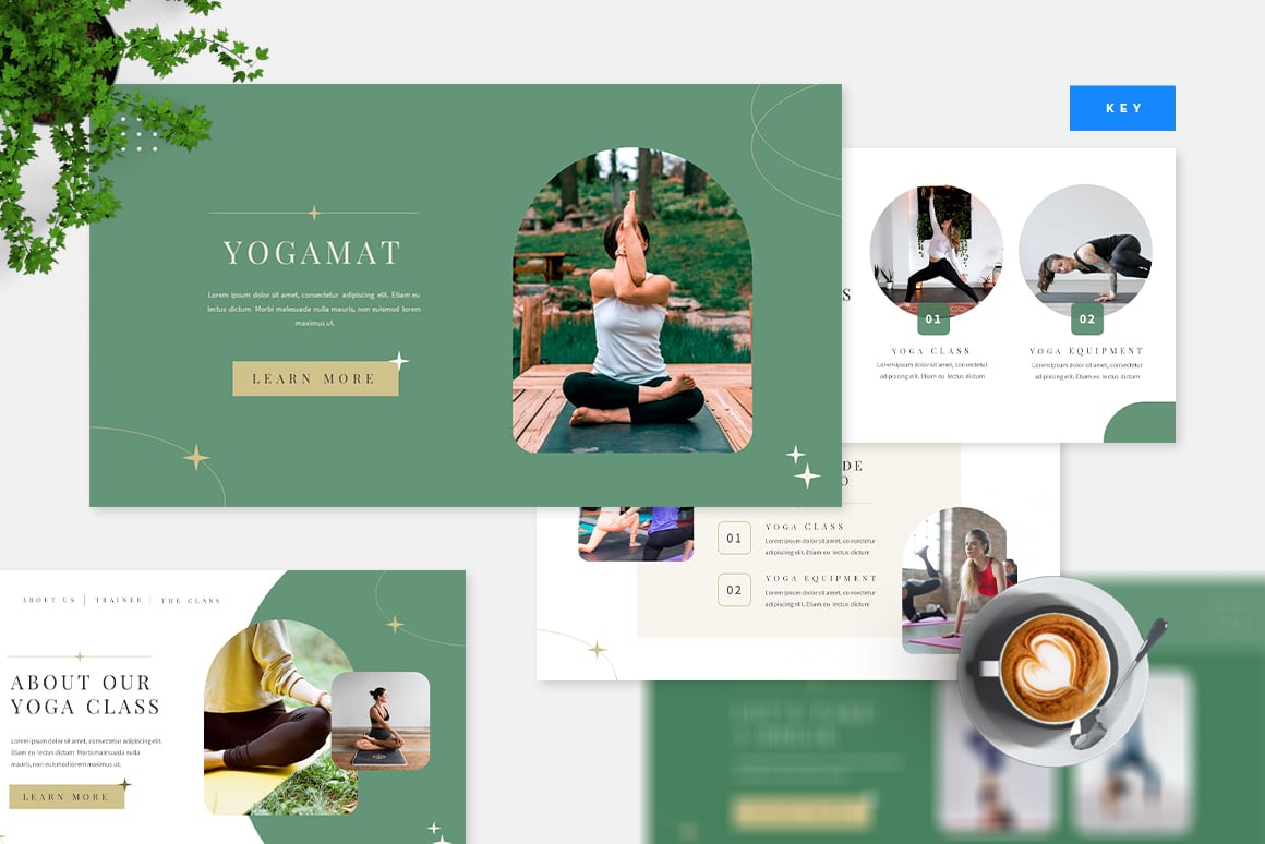 Yogamat - Yoga Keynote Template