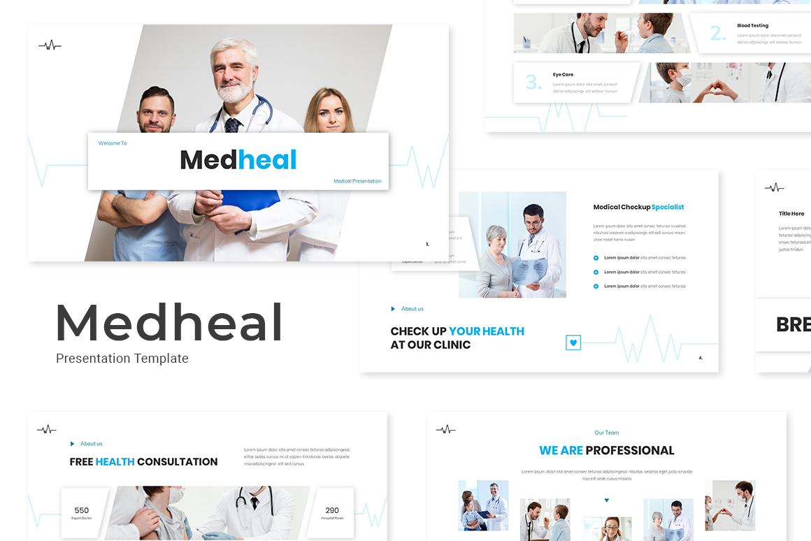 Medheal Medical Google Slides Template