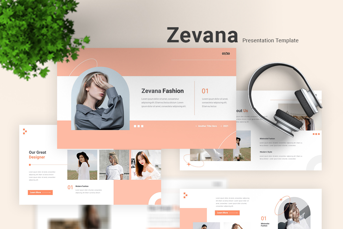 Zevana - Fashion Google Slides