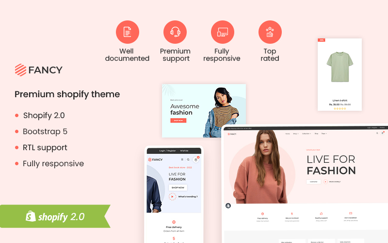 Fancy - The Fashion & Clothing Premium Shopify Theme