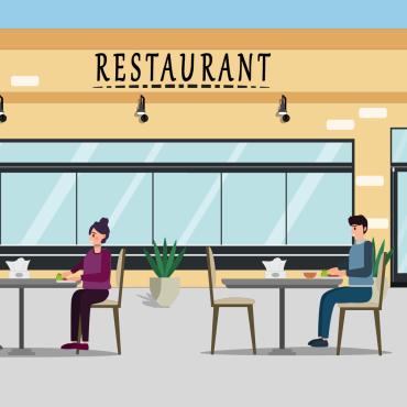Cafeteria Chair Illustrations Templates 330070