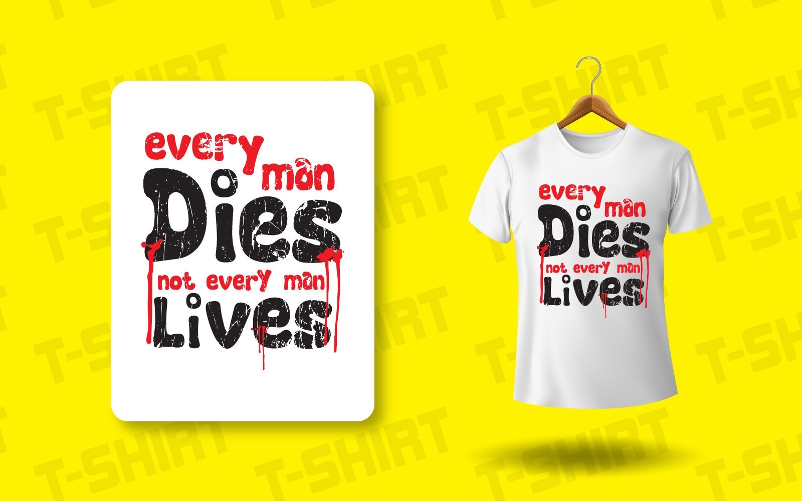 Creative T-shirt SVG Print Ready Design Template