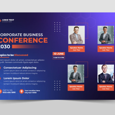 Flyer Conference Corporate Identity 330444