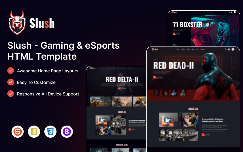 Slush - Gaming & eSports HTML5 Template