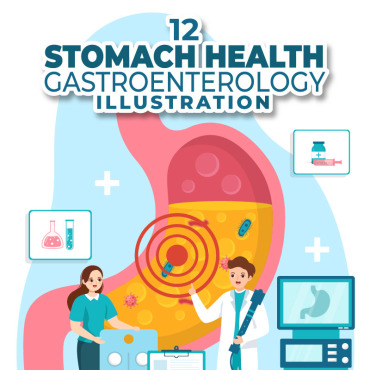 Health Gastroenterology Illustrations Templates 330679
