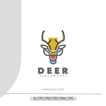 Antlers Animal Logo Templates 330822
