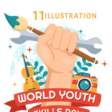 Youth Skills Illustrations Templates 330835