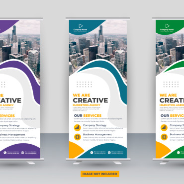 Banner Standee Illustrations Templates 330875