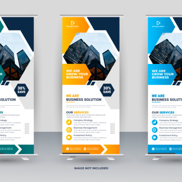 Banner Standee Illustrations Templates 330877