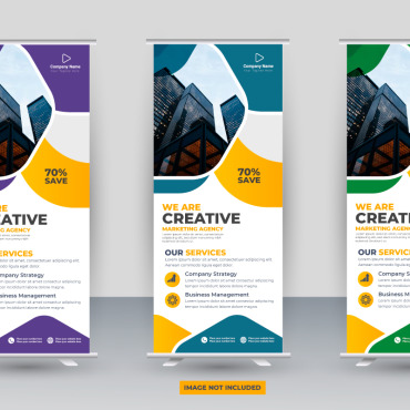 Banner Standee Illustrations Templates 330880