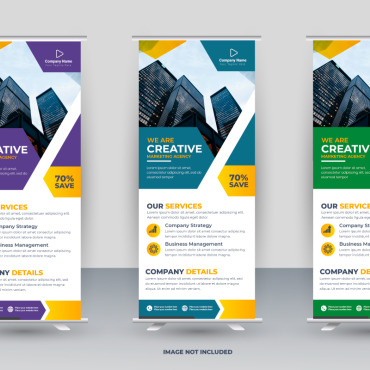 Banner Standee Illustrations Templates 330882