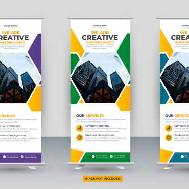 Banner Standee Illustrations Templates 330883