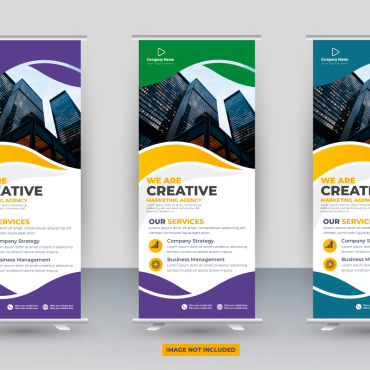 Banner Standee Illustrations Templates 330885