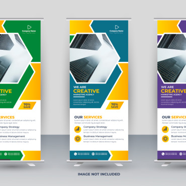 Banner Standee Illustrations Templates 330963