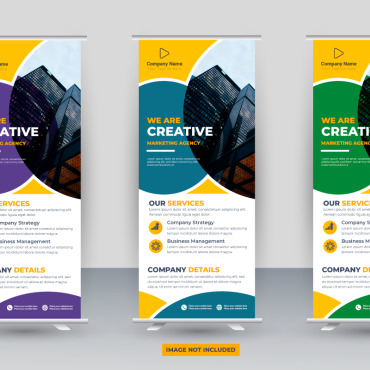 Banner Standee Illustrations Templates 330979