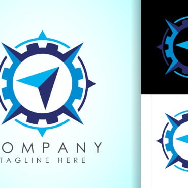 Compass Concept Logo Templates 331154