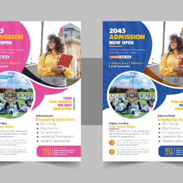 Admission Flyer Corporate Identity 331244