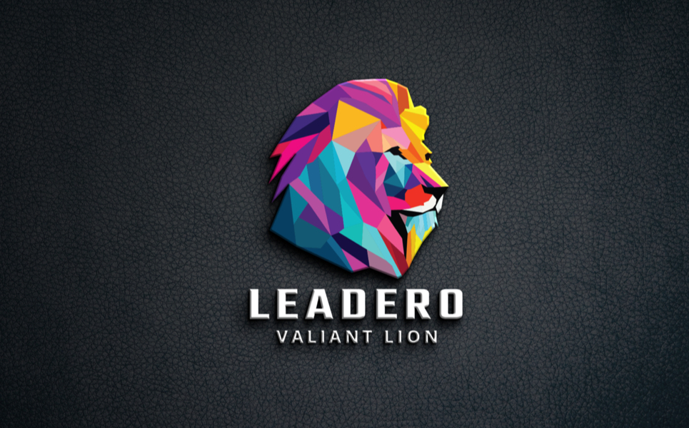 Leader Valiant Lion Pro Logo