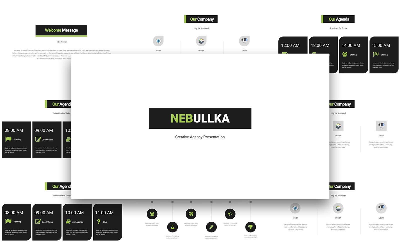 Nebullka Corporate Keynote Template