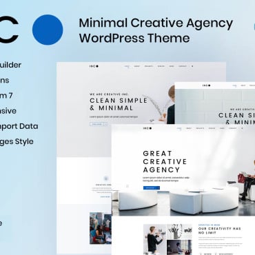 Agency Portfolio WordPress Themes 331591