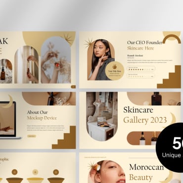 Cosmetic Moroccan PowerPoint Templates 331631