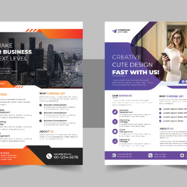 Flyer Clean Corporate Identity 331690