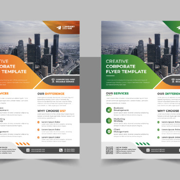 Flyer Clean Corporate Identity 331697