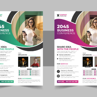 Flyer Clean Corporate Identity 331702