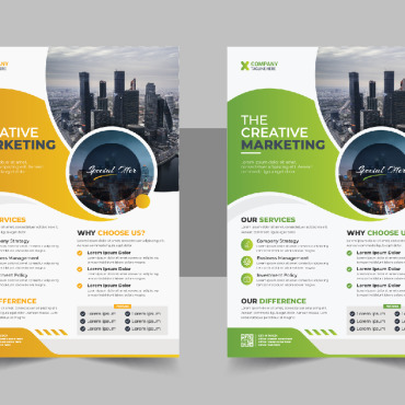 Flyer Clean Corporate Identity 331708