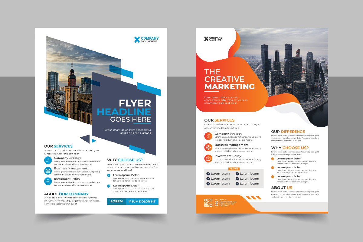 Modern Conference Flyer template