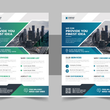 Flyer Clean Corporate Identity 331726