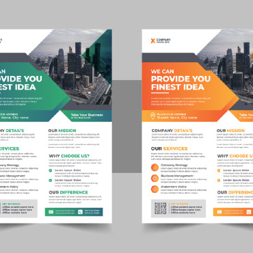 Flyer Clean Corporate Identity 331729