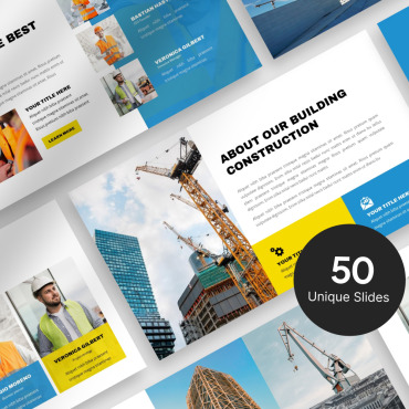 Construction Worker PowerPoint Templates 331758