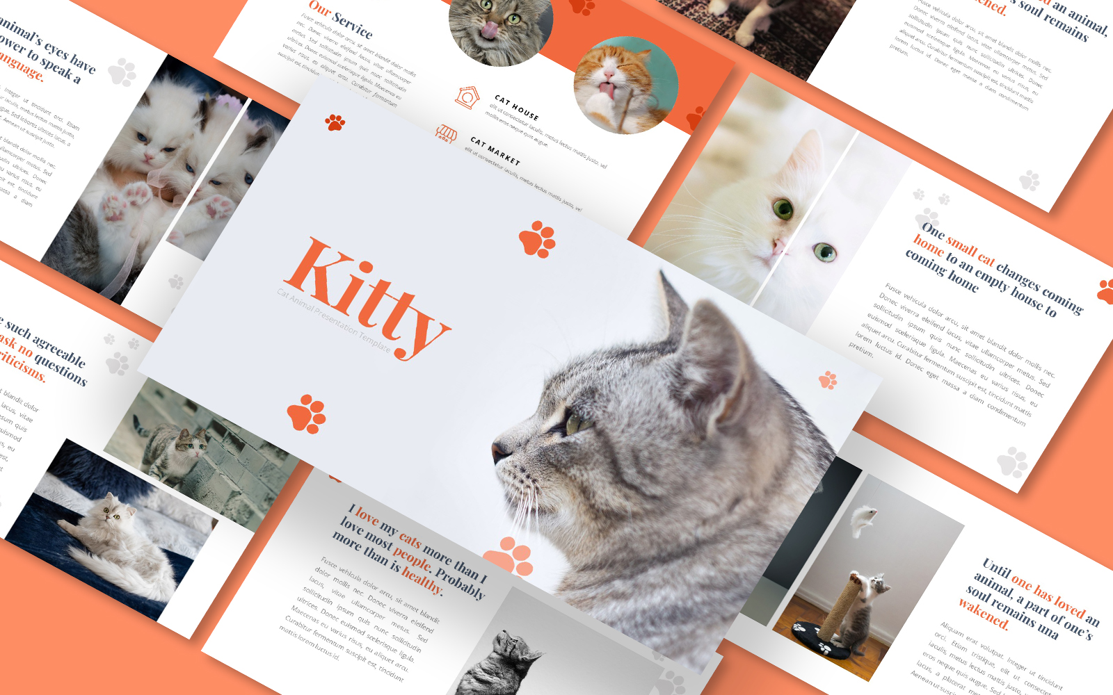 Kitty Shop Keynote Template