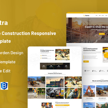 Architecture Build Responsive Website Templates 332124