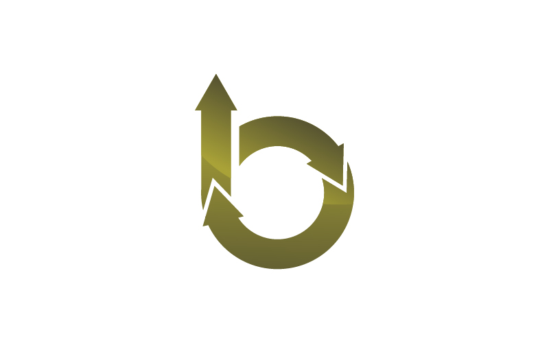 Letter B Logo Template design modern