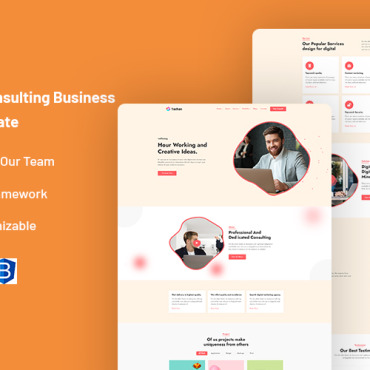 Bootstrap Business Responsive Website Templates 332290