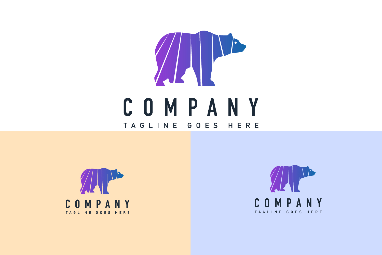 Wild - Bear Logo Design Template