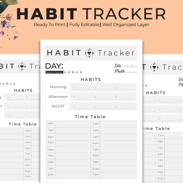 Tracker Habit Planners 332321