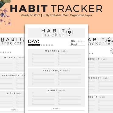 Tracker Habit Planners 332322