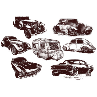 Auto Automobile Illustrations Templates 332332