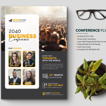 Conference Convention Corporate Identity 332503