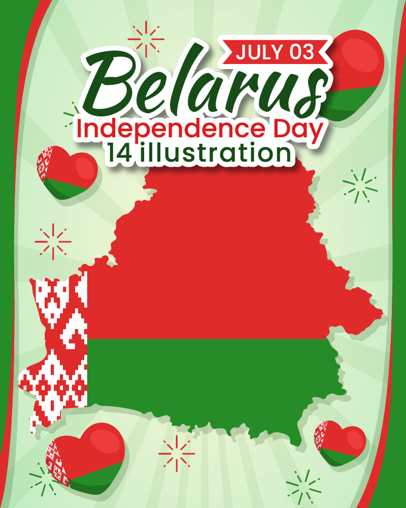 14 Belarus Independence Day Illustration