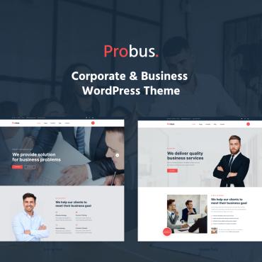 Company Consulting WordPress Themes 332657