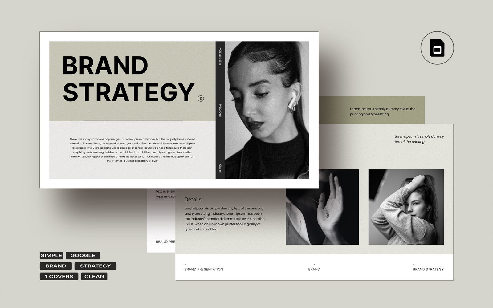 Minimal Brand Strategy Presentation