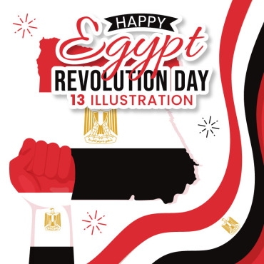 Revolution Day Illustrations Templates 332796