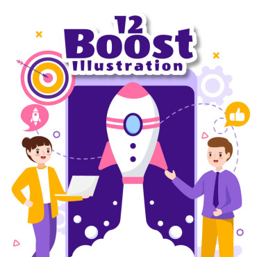 Boost Boost Illustrations Templates 332808