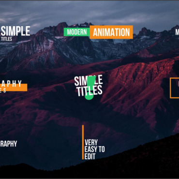 Clean Corporate After Effects Templates 332872