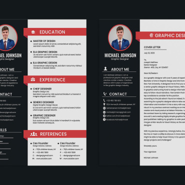 Cv Modern Resume Templates 332878