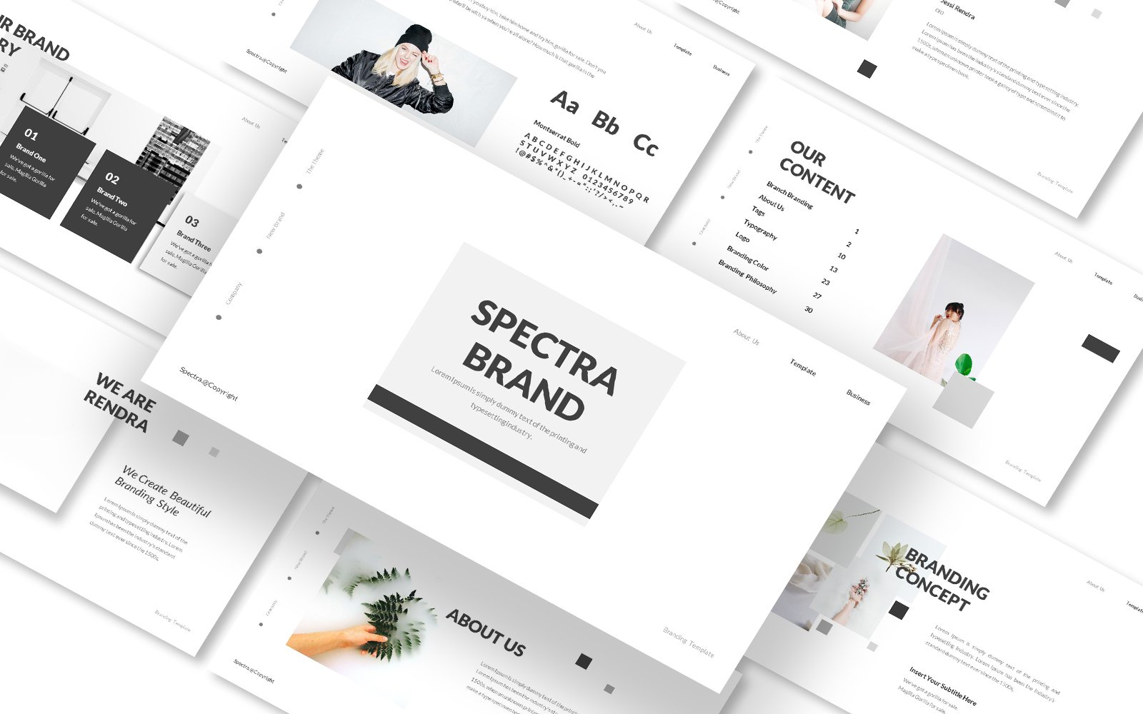 Spectra Branding Keynote Template